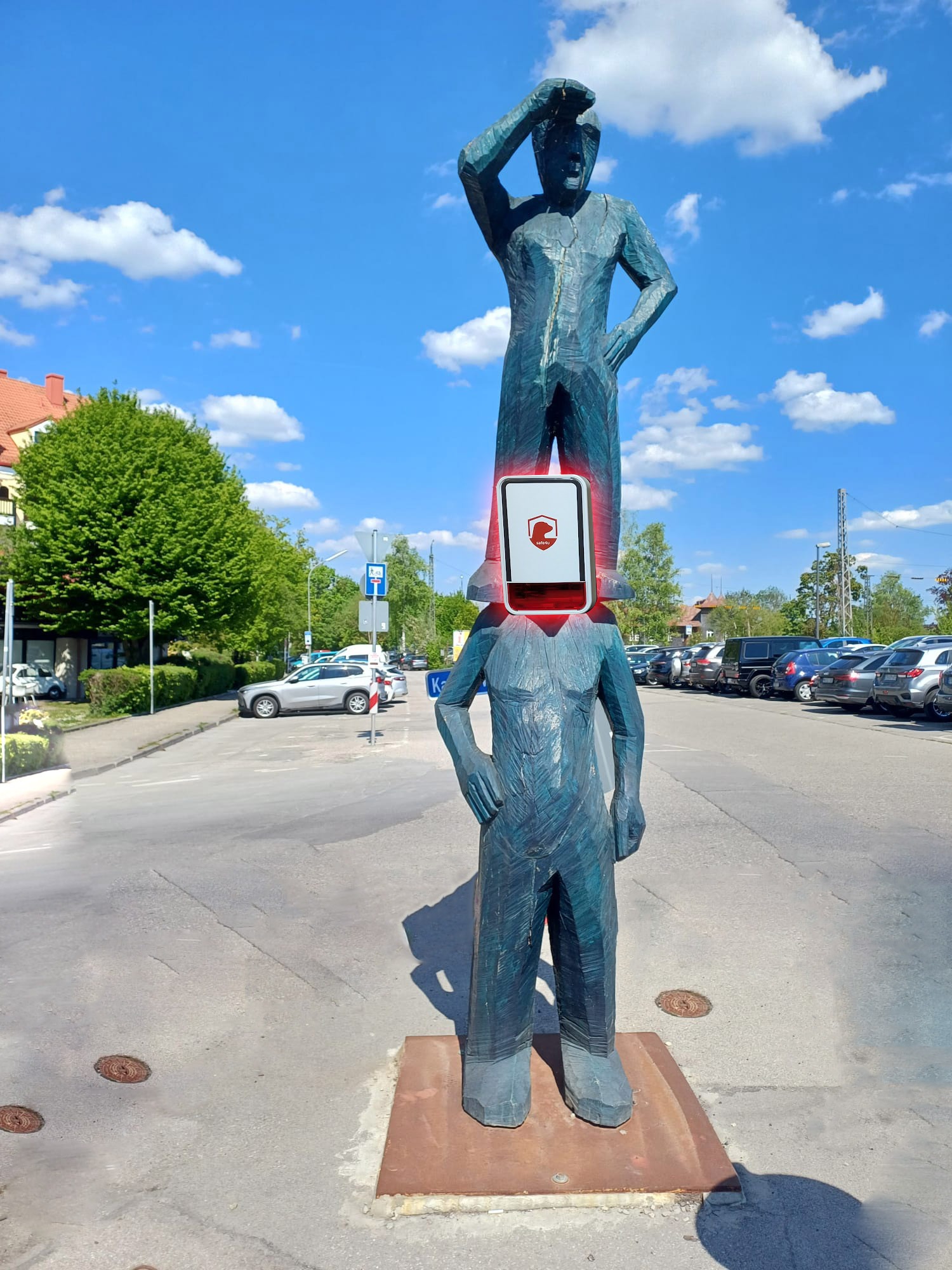 Statue of Security: Schön anzusehen, schwer zu erreichen